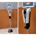 Desinfectie Zuil | Type: Economy-MAX | Desinfectie paal | Automatische dispenser